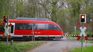 Bahnübergang Steinfurt  German Railroad crossing  Duitse Spoorwegovergang [upl. by Airednaxela]