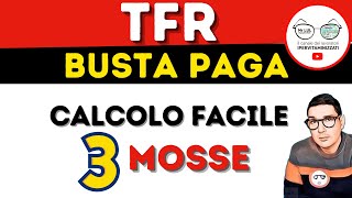 TFR CALCOLO E CONTROLLO IN BUSTA PAGA 2021 [upl. by Arikahs]