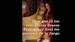 Gloria Trevi Eres Un Santo Letra [upl. by Oika415]