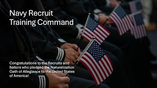 Navy Recruit Training Command Newest US Citizen [upl. by Tica912]