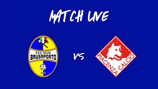 Serie D  34° Giornata  BrusaportoPiacenza [upl. by Mastic]