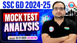 SSC GD 202425 Mock Test  SSC GD Mock Test Analysis  SSC GD 3 Nov Mock Test Solution By Ankit Sir [upl. by Aryan]