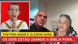 PASTORA NADIR SE DESCOLA DO PASTOR ALELUIA e GLEISON não esperava que a senhora VINTI já havia [upl. by Arikahc]