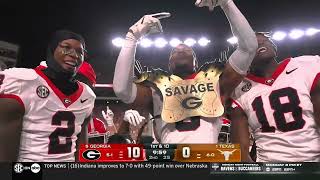 Georgia vs Texas 2024  Full Game Highlights  Every Play  College Football Week 8  1 Hour Dawgs [upl. by Nilyam]