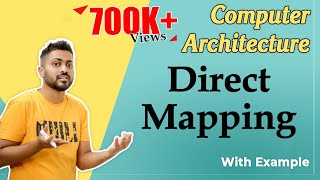 L36 Direct Mapping with Example in Hindi  Cache Mapping  Computer Organisation and Architecture [upl. by Conant559]