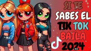 si te sabes el TIK TOK baila 2024 [upl. by Abbub]