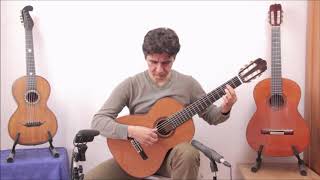 Antonio Picado quotdouble topquot classical guitar [upl. by Guthrie788]