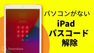 【パソコンがない】iPad パスコードを忘れた場合の解除方法 [upl. by Schiff]