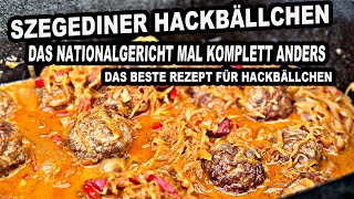 Szegediner Hackbällchen das beste Rezept für Hackbällchen  The BBQ BEAR [upl. by Etteoj]