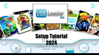 How to Setup and Play Games on USBLoaderGX on your Wii 2024 [upl. by Ecnirp410]