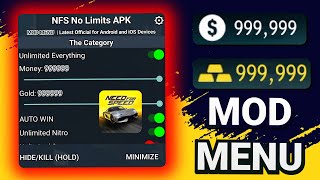 Need for Speed No Limits MOD MENU v92024  Unlimited Gold Money Nitro amp All Cars Unlocked [upl. by Aniara656]