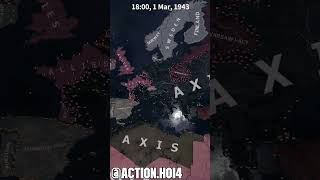 Warsaw Pact in WW2  HOI4 TIMELAPSE ww2 shorts hoi4 timelapse heartsofiron4 [upl. by Aicissej366]