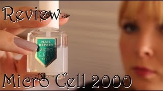 Review Micro Cell Nail Repair 2000  Endlich lange starke Nägel [upl. by Leuqim908]