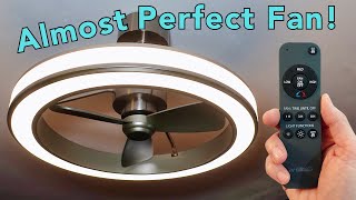 How to Install Artika Edwin LED Ceiling Fan from Costco [upl. by Adikam864]