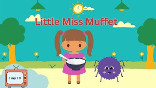 Little Miss Muffet  Nursery Rhymes For Children [upl. by Gati]