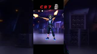 CR 7  🫵shorts youtubeshorts freefire cr7 cristianoronaldo trendingshorts [upl. by Olivie]