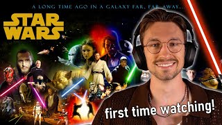 Watching STAR WARS for the First Time MARATHON [upl. by Johnathan360]