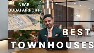 Best Townhouse near the Worlds Largest Al Maktoum International Airport DWC in Dubai South COMPARED [upl. by Eintirb]