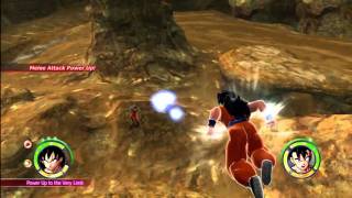 Dragonball Z Raging Blast 2  Yamcha VS Mirai Gohan [upl. by Idnac]