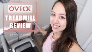 OVICX Q2S Folding Treadmill Review  Own App of Classes [upl. by Ozner138]