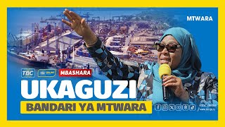 🔴TBCLIVE ZIARA YA KIKAZI YA RAIS SAMIA KUKAGUA SHUGHULI ZA UBORESHAJI WA BANDARI [upl. by Gough719]