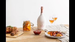 Ruinart Rosé Magnum x SpiceButtered Turkey amp Squash  Recipe by Valérie Radou  Maison Ruinart [upl. by Hartzel391]