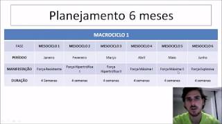 MONTAGEM DE TREINO Periodização no Treinamento de Força para 6 meses [upl. by Nyla]