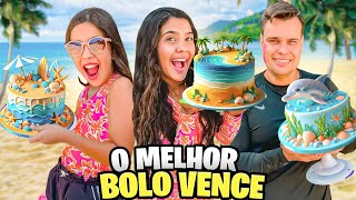 QUEM FIZER O MELHOR BOLO DE AREIA CONFEITADO VENCE  QUEM FOI O MELHOR [upl. by Nnylyt]