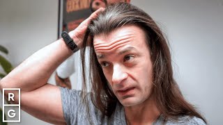 Huge Haircut Transformation with a RECEDING Hairline amp Thinning Crown  Talking Hair Loss EP 6 [upl. by Eilyk]