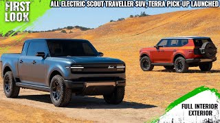 Volkswagenowned Scout Traveler SUV And Terra Pickup Launched  First Look  Full Interior Exterior [upl. by Nevet961]