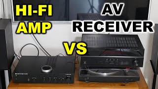 Cambridge Audio A1 Mk1 Vs Yamaha RX V581 AV Receiver Sound Comparison [upl. by Getter]