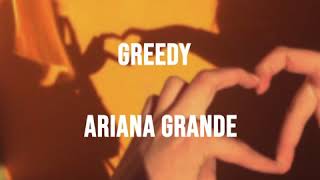 ariana grande  greedy audio edit [upl. by Olnek377]