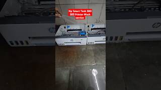 Hp Smart Tank 580 585 Printer Wash service and repairing printer error Problem Red light blinking [upl. by Godfrey]