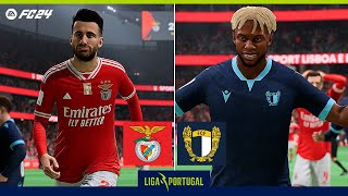 SL Benfica vs Famalicão  Liga Portugal Simulação  EA FC24 [upl. by Wiltz]