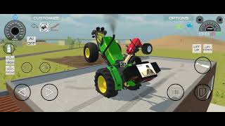 newupdate gamer game gaming gameplay games tractor swaraj vs johndeere long viral video [upl. by Hanus]