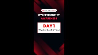 DAY 1  Cyber Security Awareness Month  What is the CIA Triad [upl. by Aniram]