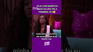 A cantora Iza choca a internet no programa da Tatá Werneck [upl. by Namyh]