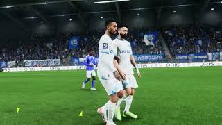 Gameplay FC 24  Strasbourg  Olympique de Marseille  Ligue 1  20242025 [upl. by Sharron]