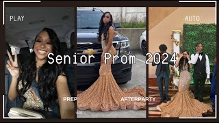 MY SENIOR PROM 2024  PREP WITH ME HAIRNAILS ETC  AFTERPARTY [upl. by Halehs]