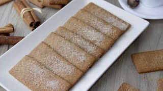 Galletas de canela Napolitanas caseras y sin lactosa [upl. by Keffer138]