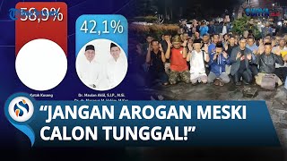 WADUH Paslon Tunggal KALAH TOTAL dari Kotak Kosong di Pangkal Pinang Tamparan untuk Elite Politik [upl. by Nafis]