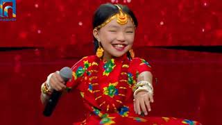 udu ki gudu ma pema dechen tamang last performance Adhi Beheri song the voice of kids 2022 [upl. by Adila842]