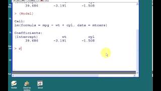 R Computing  Residuals from Regression Models [upl. by Aisnetroh71]