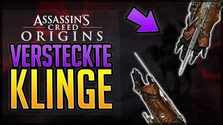 Assassins Creed Origins  Versteckte Klinge  Infos und Geschichte zur Hidden Blade [upl. by Lindsley828]