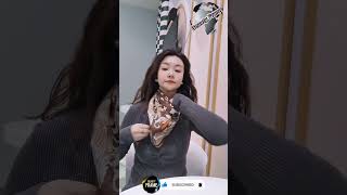 Unique Winter Scarf Style For Girls And Womens shorts beautyframe scarftutorial scarfstyle [upl. by Araminta]