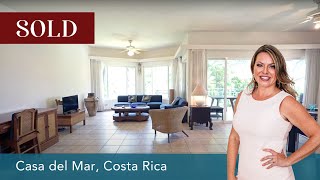 Casa del Mar  Oceanside condo located in the Bahia Langosta  Costa Rica Properties for Sale [upl. by Teri]