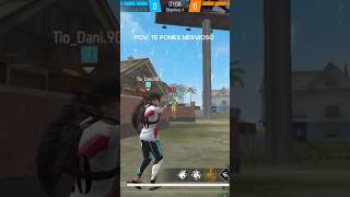 Povte pones nervioso 😥 freefire viral parati [upl. by Noemad]