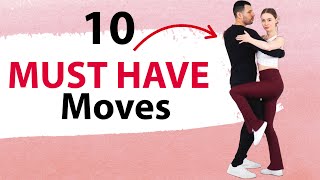 10 MOVES EVERY BACHATA DANCE MUST HAVE [upl. by Richardson]