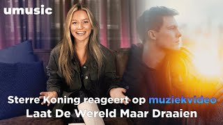 STERRE KONING REACTS TO  Laat De Wereld Maar Draaien  Official Music Video [upl. by Maryn76]