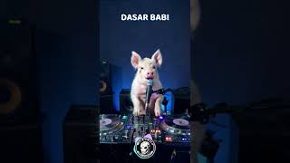 Dasar DJ BABI dj babi pig piggy shorts videolucu dangdutremix [upl. by Htenywg130]